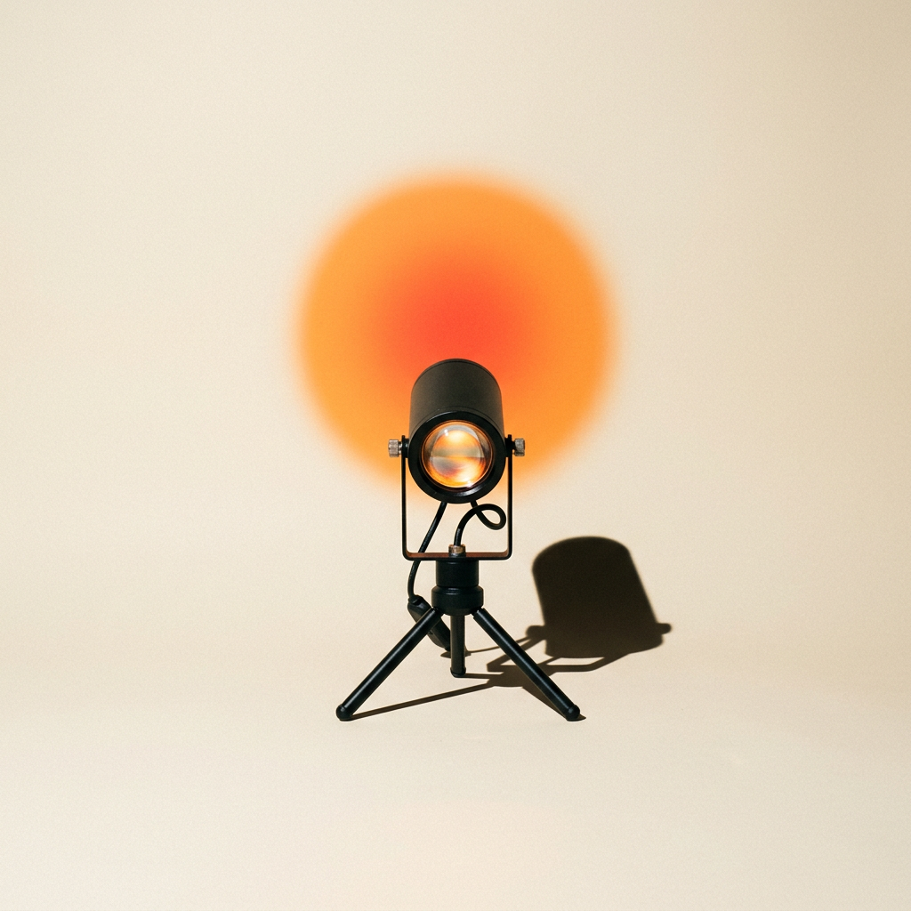 Sunset projection lamp