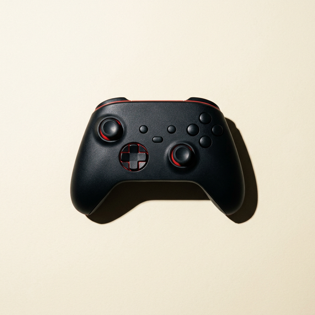 Wireless gamepad with back paddles